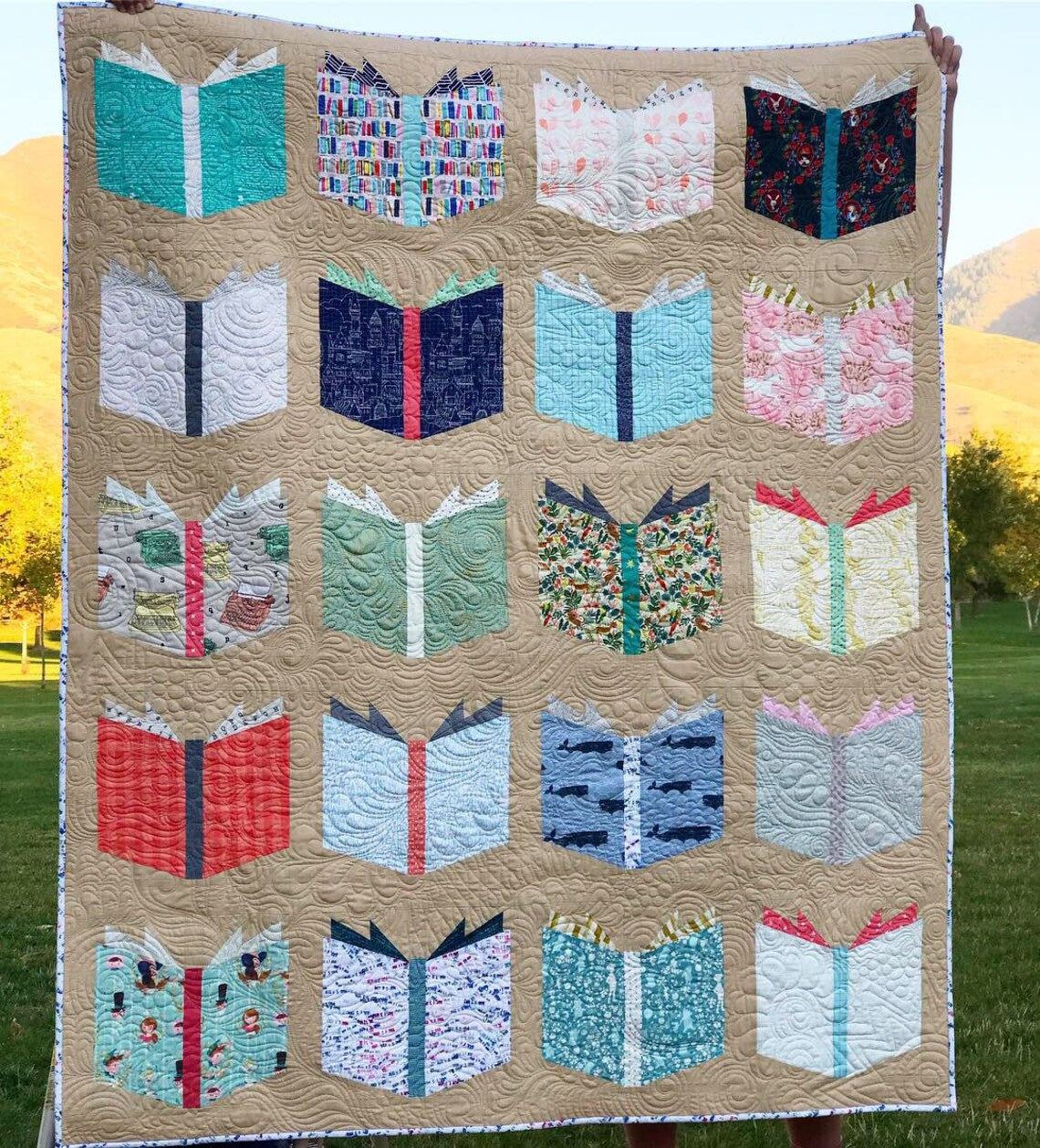 ANGELA PINGEL DESIGNS - Book Nerd Pattern