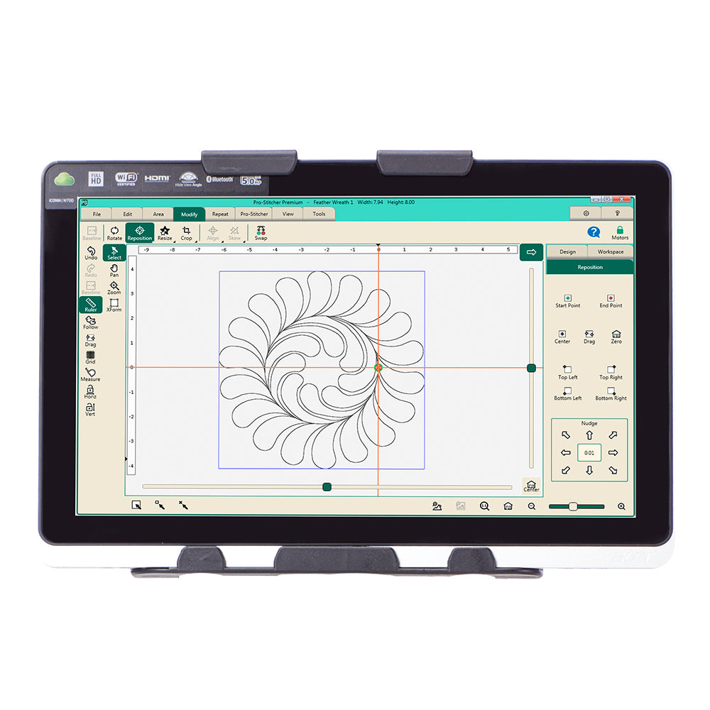 HANDI QUILTER - Infinity with 12ft Gallery2 Frame