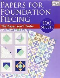 Patchwork Place - Foundation Piecing, 100 sheets