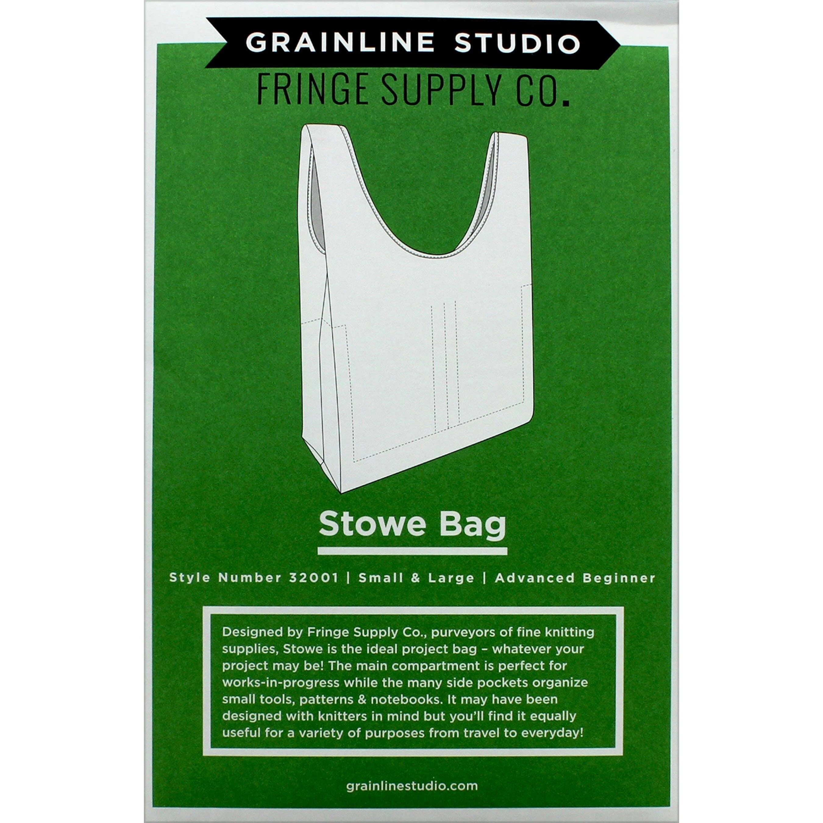 GRAINLINE STUDIOS - Stowe Bags Pattern