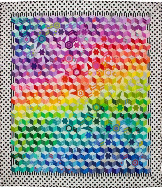 TULA PINK - Tumbling Cosmos  Quilt Kit