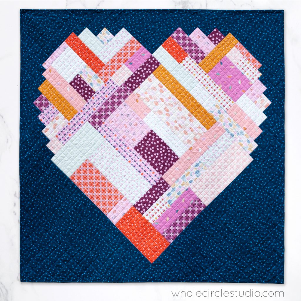 WHOLE CIRCLE STUDIO - PIECES OF LOVE QUILT PATTERN