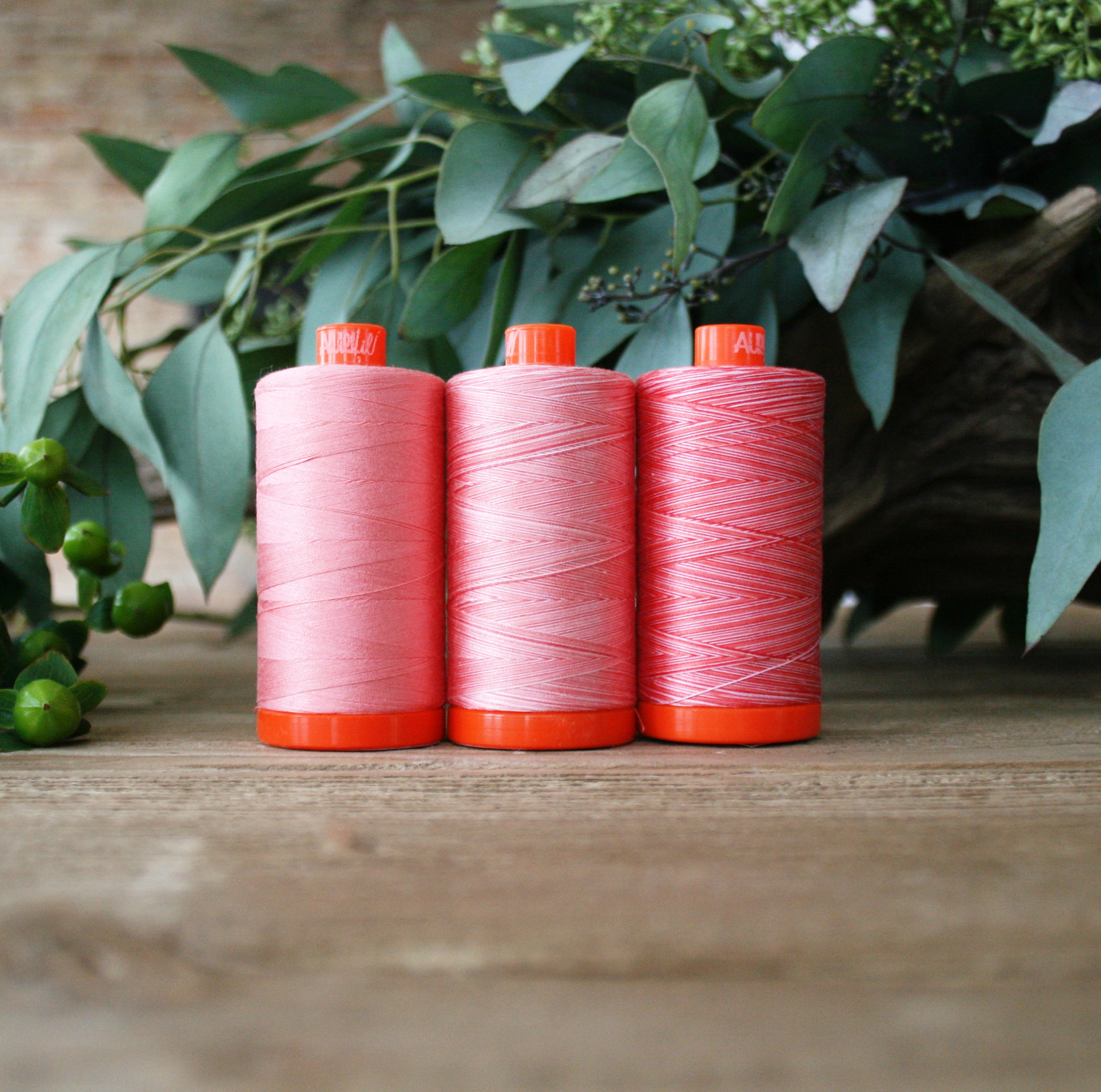 AURIFIL - Thread Color Builder 2022:  FEBRUARY Stinking Corpse Lily - Artistic Quilts with Color