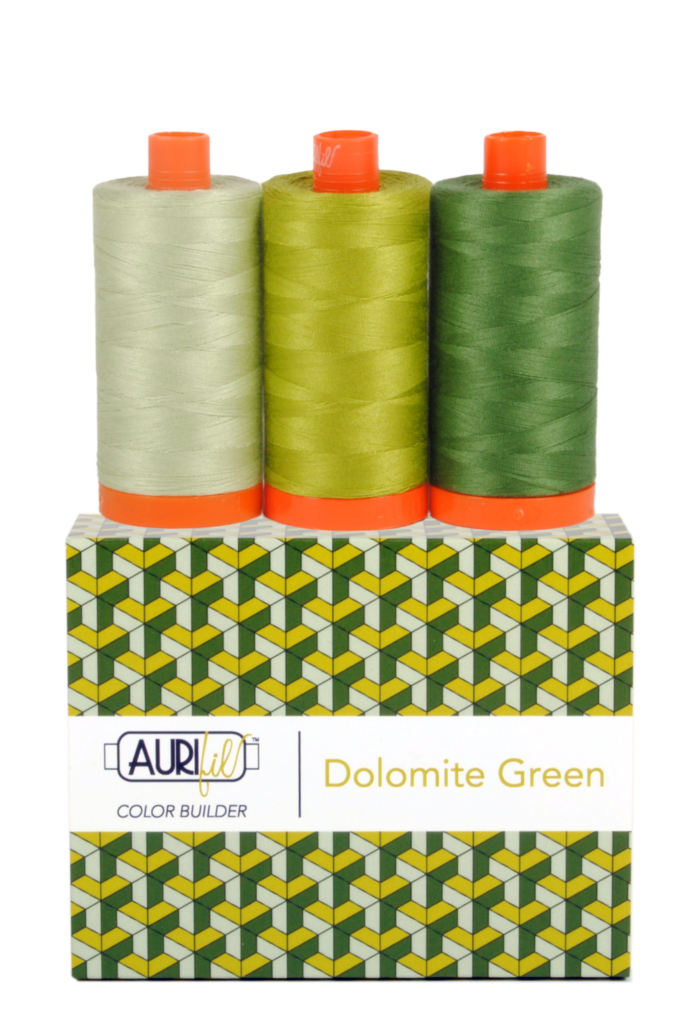 DOLOMITES GREEN COLOUR BUILDER COLLECTION BY AURIFIL