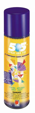 Odif 505 Temporary Quilt Basting Adhesive Fabric Spray - 156g / 7.2oz