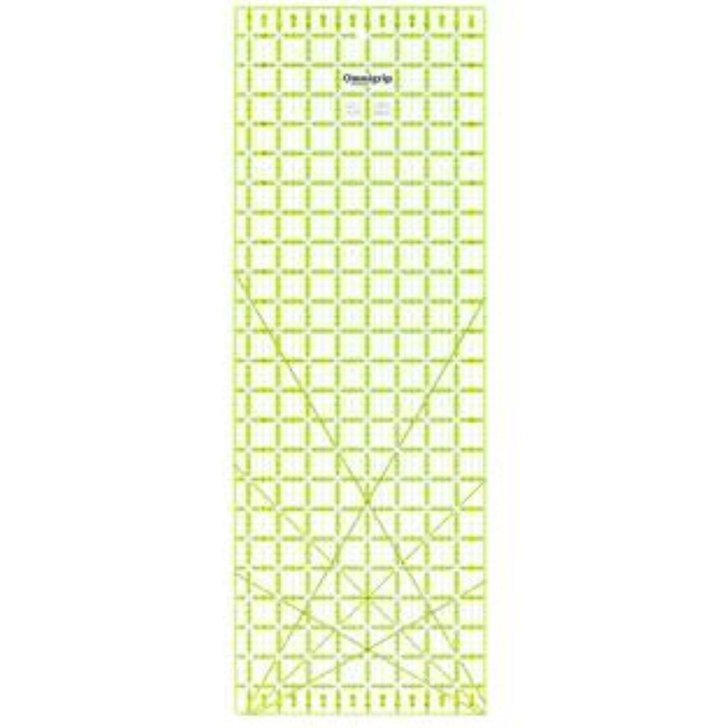 Omnigrid - Omnigrip Ruler - 8.5" x 24" - Artistic Quilts with Color