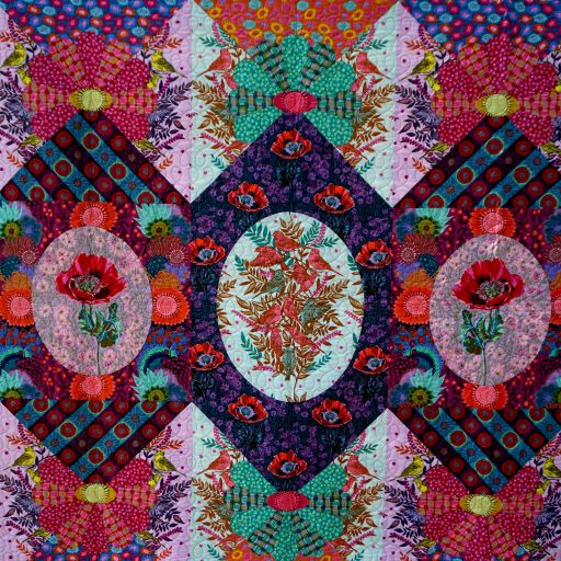 ANNA MARIA'S VISION QUILT Pattern - Artistic Quilts with Color