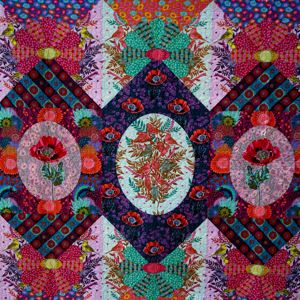 ANNA MARIA'S VISION QUILT Pattern - Artistic Quilts with Color
