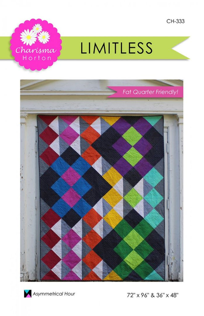 CHARISMA HORTON - LIMITLESS PATTERN - Artistic Quilts with Color