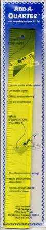 ADD A-QUARTER RULER 1 1/2in x 12in