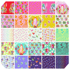 TULA PINK - CURIOSER AND CURIOSER - Curioser Fat Quarter Bundle - Artistic Quilts with Color