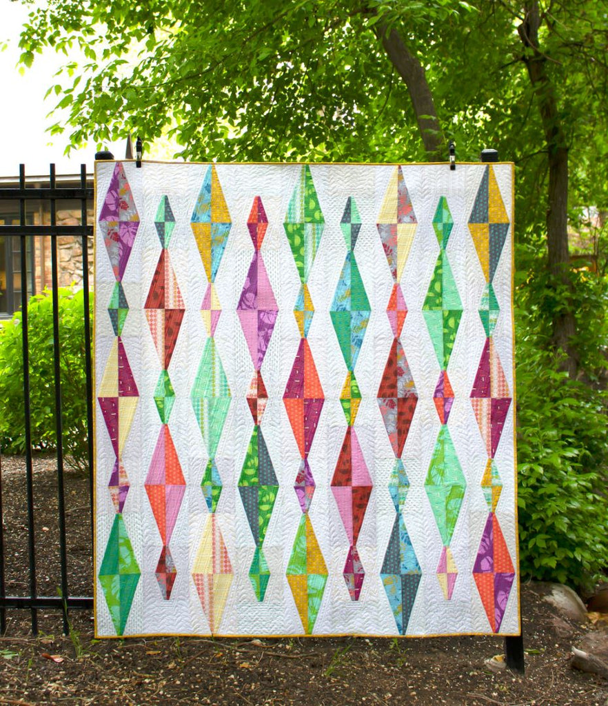 SEW KIND OF WONDERFUL - DIAMOND DAZE PATTERN - Artistic Quilts with Color