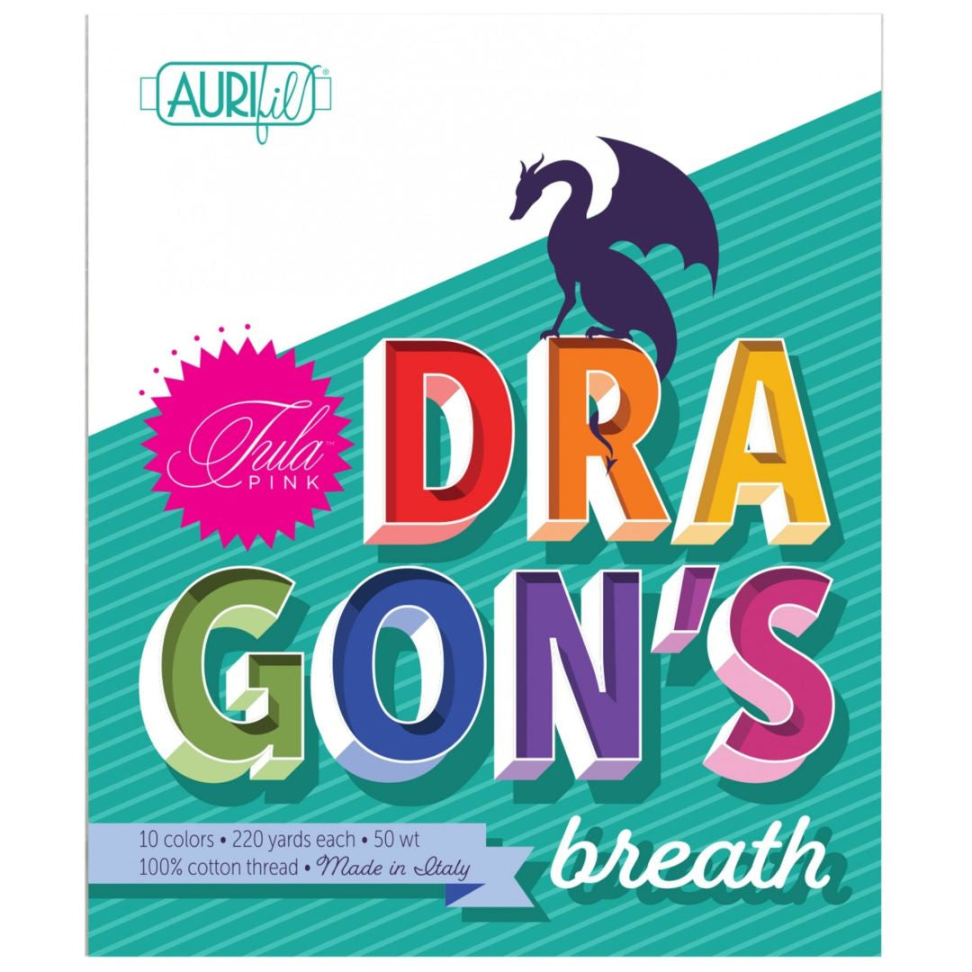 AURIFIL - TULA PINK - Dragon Breath - Artistic Quilts with Color