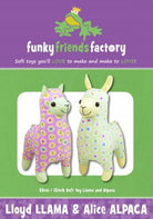 FUNKY FRIENDS FRIENDS - LLOYD LLAMA AND ALICE ALPACA