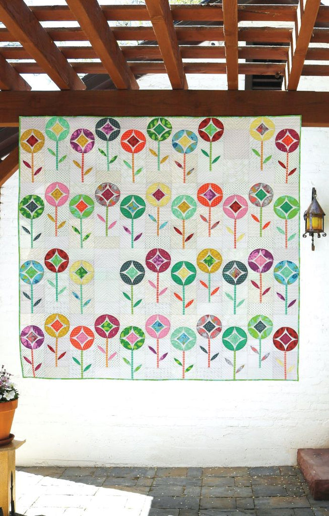 SEW KIND OF WONDERFUL - FLOWER POP PATTERN - Artistic Quilts with Color