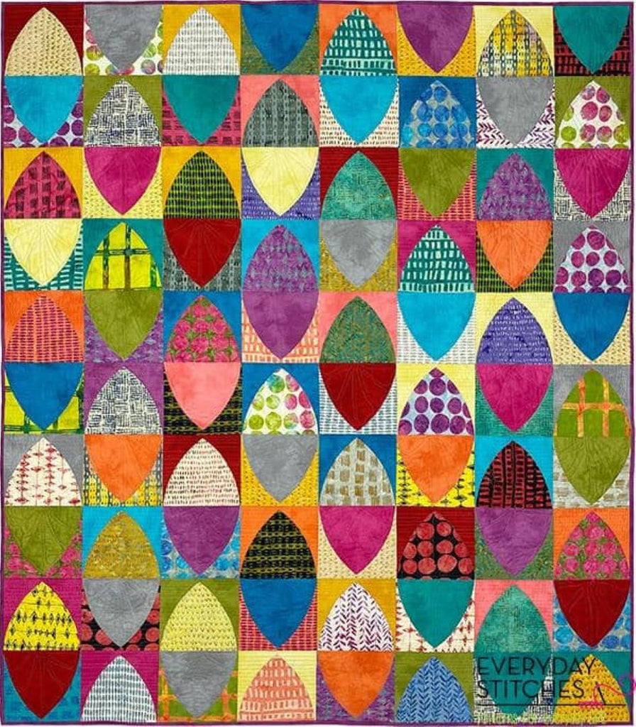 EVERYDAY STITCHES - GATEWAY PATTERN - Artistic Quilts with Color