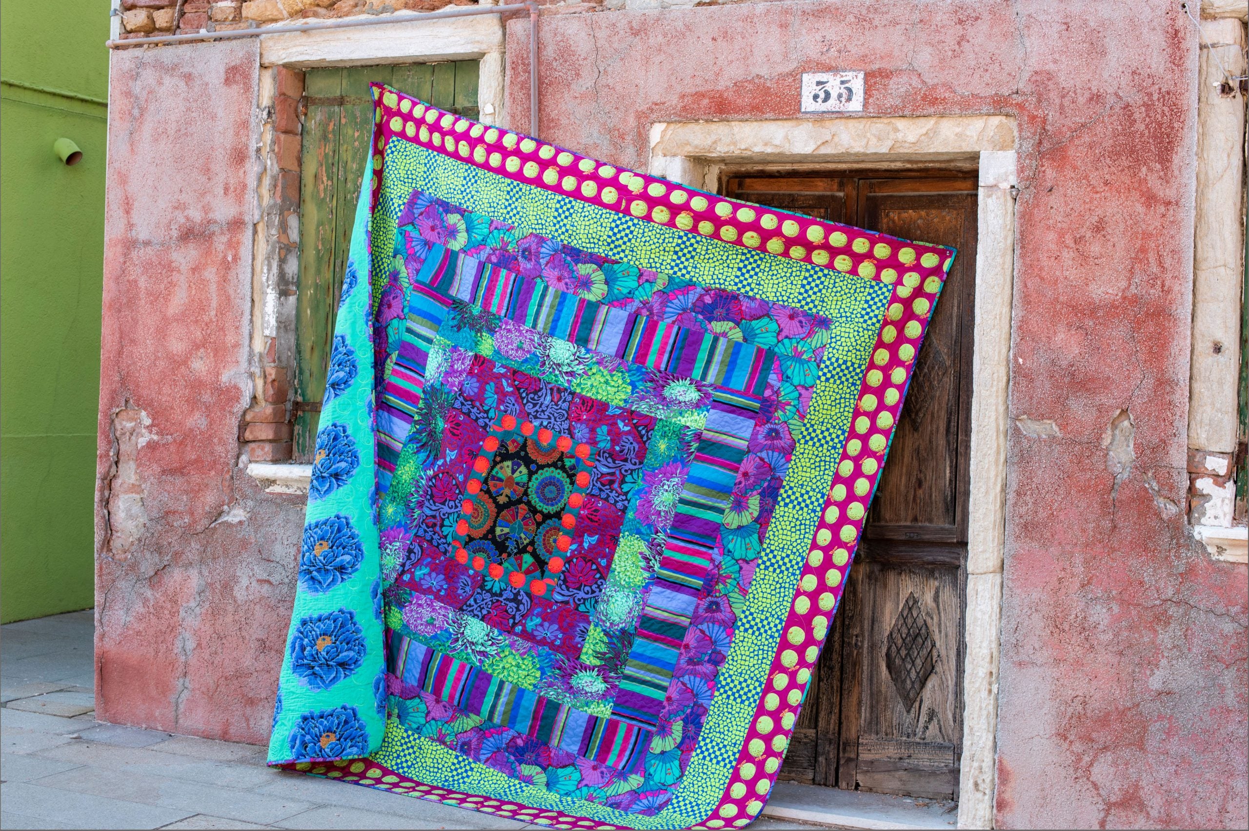 KAFFE FASSETT - QUILTS IN BURANO - Artistic Quilts with Color