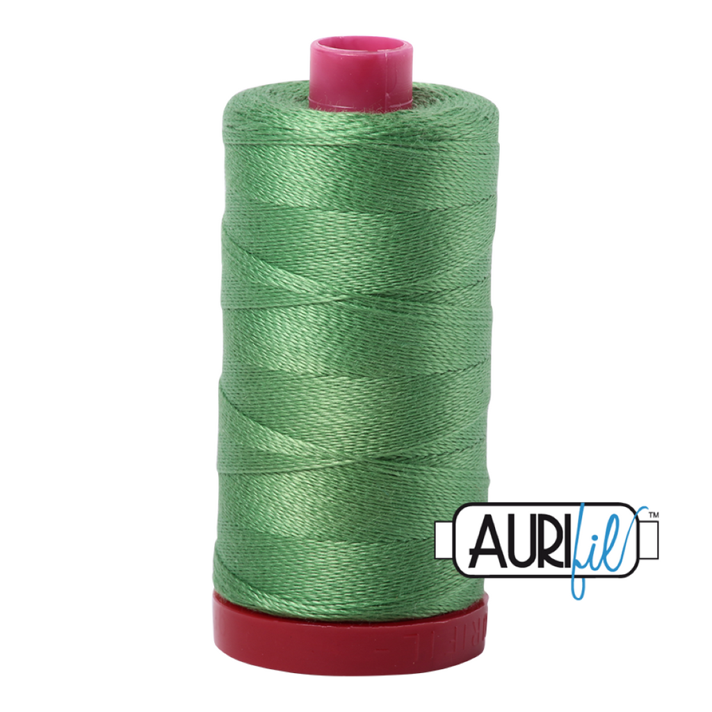 AURIFIL - Mako 12 WT COTTON - LARGE SPOOLS, Assorted Colors 356 yards - Artistic Quilts with Color