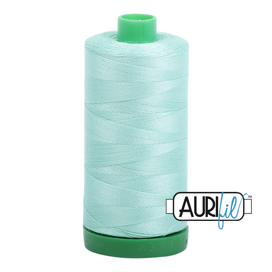 AURIFIL - Mako 40 WT - LARGE SPOOLS, Assorted Colors 1094 yards - Artistic Quilts with Color