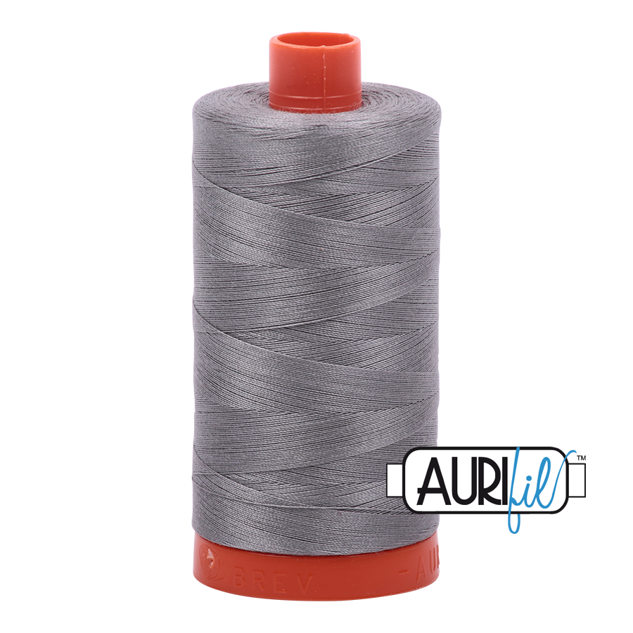 AURIFIL - Mako 50 wt - LARGE SPOOLS, Assorted Colors 1422 yards - Artistic Quilts with Color