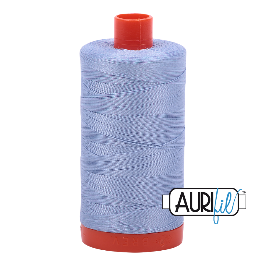 AURIFIL - Mako 50 wt - LARGE SPOOLS, Assorted Colors 1422 yards - Artistic Quilts with Color