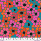 KAFFE FASSETT - KFC FEBRUARY 2022 - Flower Dot, Grey - Artistic Quilts with Color