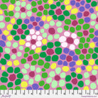 KAFFE FASSETT - KFC FEBRUARY 2022 - Flower Dot, Mauve - Artistic Quilts with Color