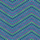 KAFFE 85 & FABULOUS - Chevron Stripe, Blue