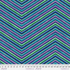 KAFFE 85 & FABULOUS - Chevron Stripe, Blue