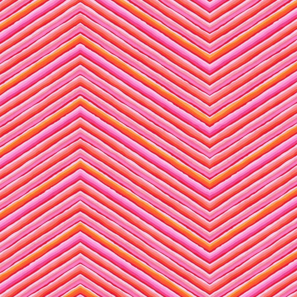 KAFFE 85 & FABULOUS - Chevron Stripe, Pink