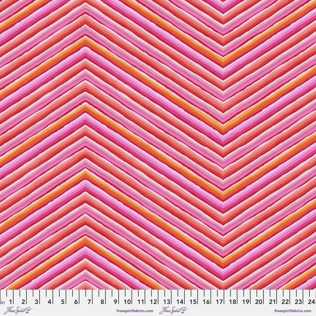 KAFFE 85 & FABULOUS - Chevron Stripe, Pink