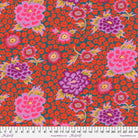 KAFFE FASSETT - KFC FEBRUARY 2022 - Charlotte, Red - Artistic Quilts with Color