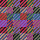 KAFFE FASSETT - KFC FEBRUARY 2022 -  Regimental Ties, Dark - Artistic Quilts with Color