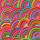 KAFFE FASSETT - KFC FEBRUARY 2022 - Rainbows, Red - Artistic Quilts with Color