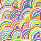 KAFFE FASSETT - KFC FEBRUARY 2022 - Rainbows, White