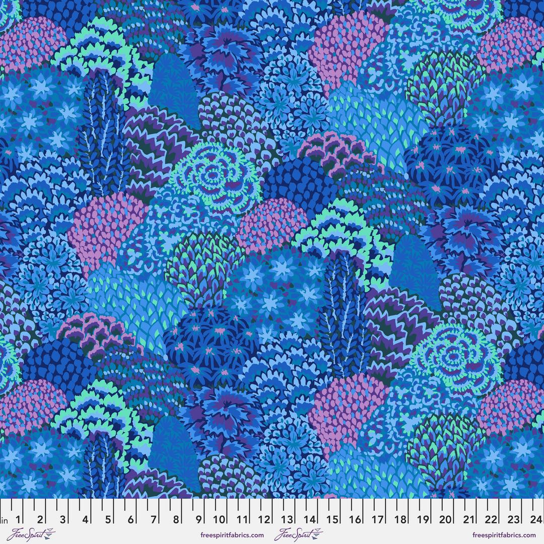 KAFFE 85 & FABULOUS - Large Oriental Trees, Blue