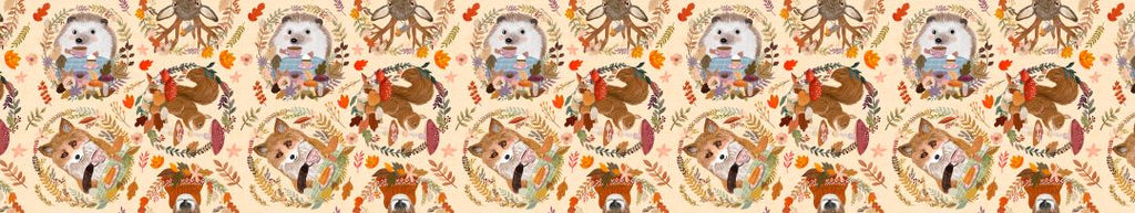 MIA CHARRO - AUTUMN FRIENDS - Autumn Wreaths, Cream