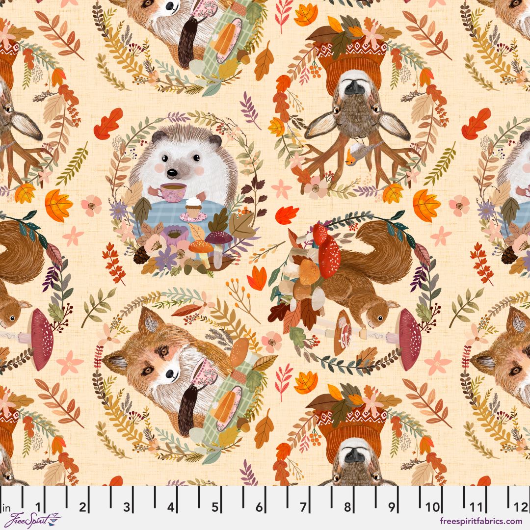 MIA CHARRO - AUTUMN FRIENDS - Autumn Wreaths, Cream