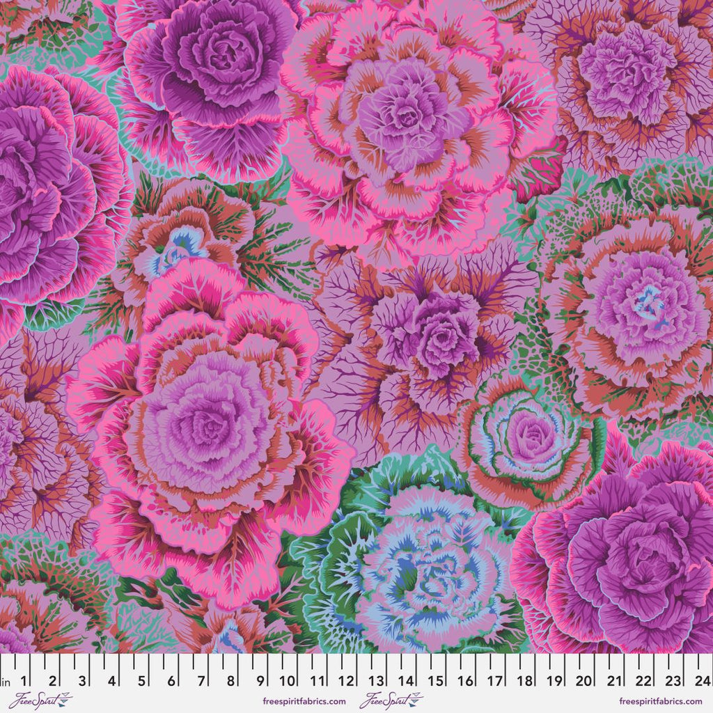 KAFFE FASSETT - KFC FEBRUARY 2022 - Brassica, Magenta - Artistic Quilts with Color