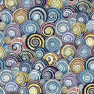 KAFFE FASSETT - KFC FEBRUARY 2022 - Spiral Shells, Contrast - Artistic Quilts with Color