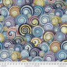 KAFFE FASSETT - KFC FEBRUARY 2022 - Spiral Shells, Contrast - Artistic Quilts with Color