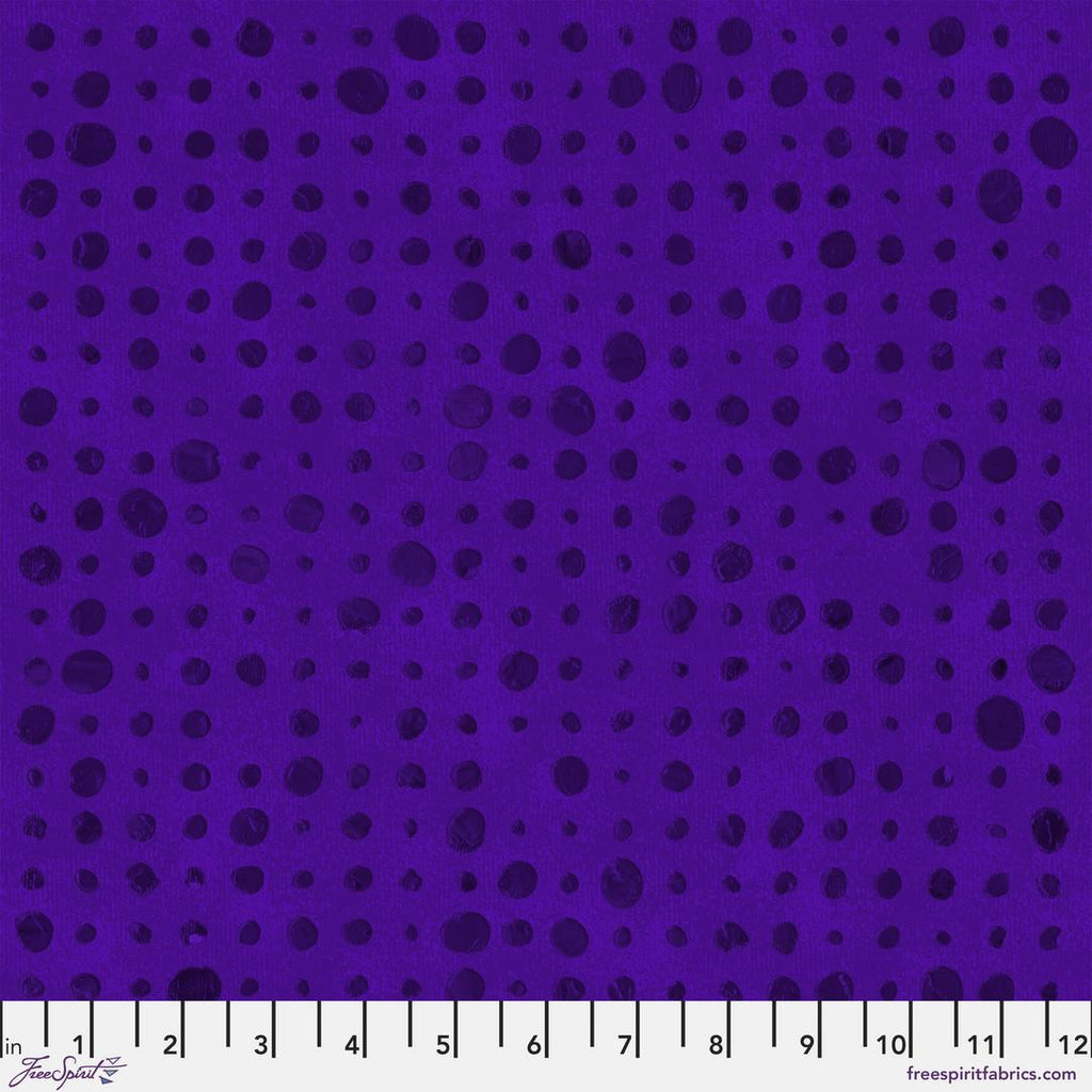 SUE PENN - TEXTURES - Pebble, Purple - Artistic Quilts with Color