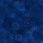 SUE PENN - TEXTURES - Medallions, Navy - Artistic Quilts with Color