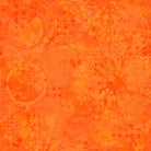 SUE PENN - TEXTURES - Tonal Graffiti, Orange - Artistic Quilts with Color