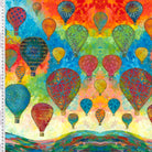 SUE PENN - UP, UP & AWAY - Balloon Festival, Multi - Artistic Quilts with Color