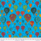 SUE PENN - UP, UP & AWAY - Up Up & Away, Blue - Artistic Quilts with Color