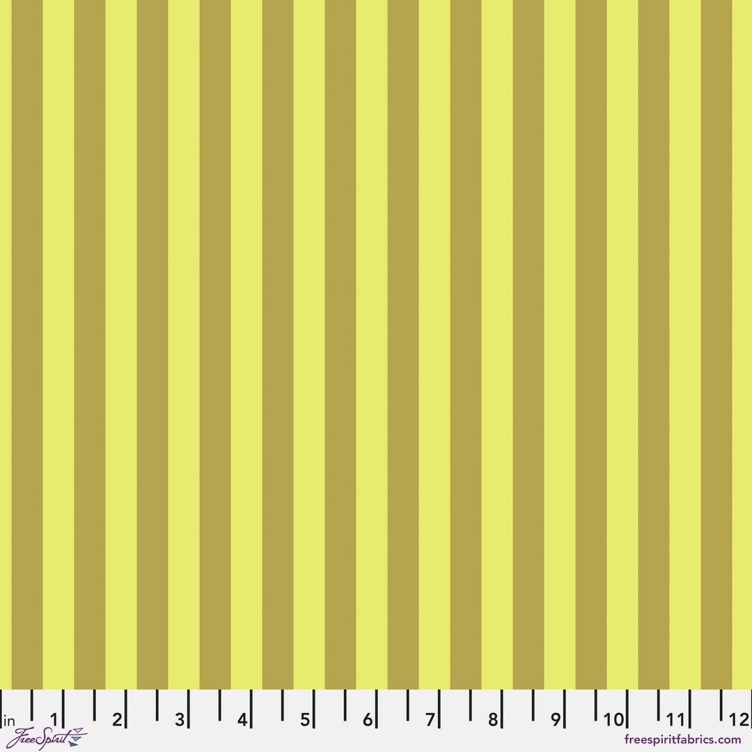 TULA PINK - NEON COLORS - Tent Stripe, Moonbeam