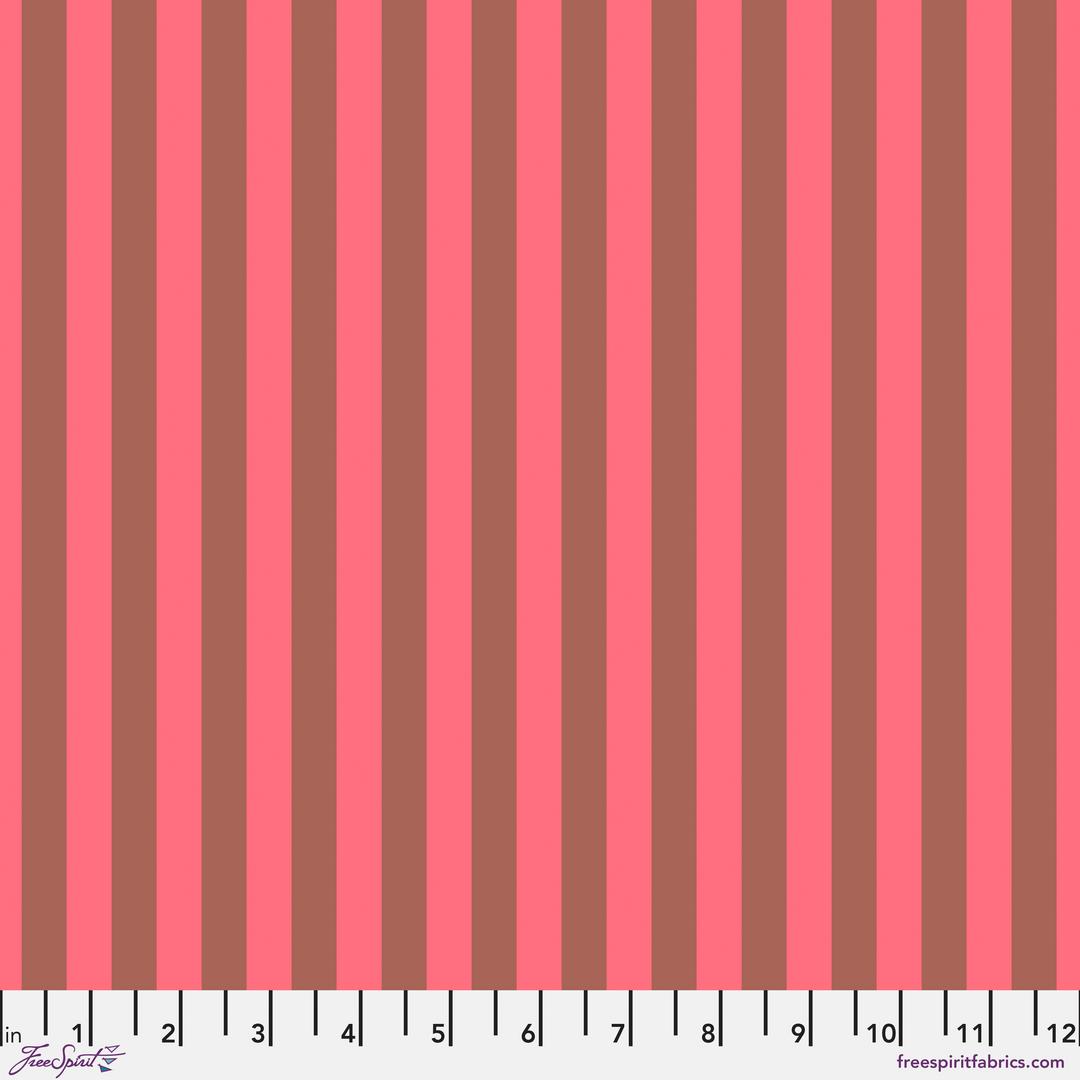 TULA PINK - NEON COLORS - Tent Stripe, Nova