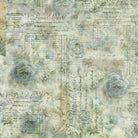 Tim Holtz - 108" Quilt Backs - Receipt 108, Aqua