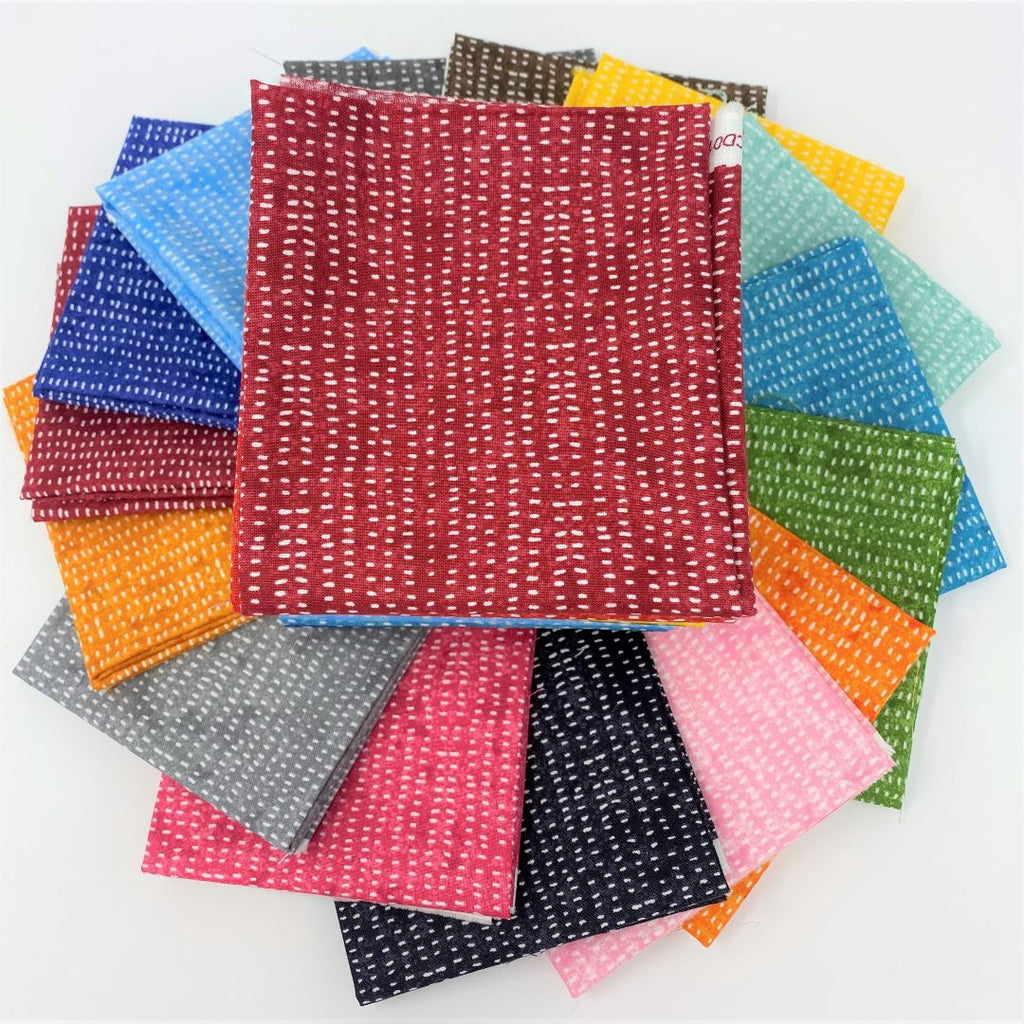 CORI DANTINI - SEEDS - Fat Quarter Bundle - Artistic Quilts with Color